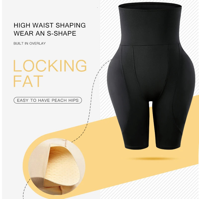 Butt Lifter Shapewear Shorts Women Fake Booty Hip Enhancer Body Shaper Waist Trainer Belly Control Panties Body Shapewear Fajas 241225