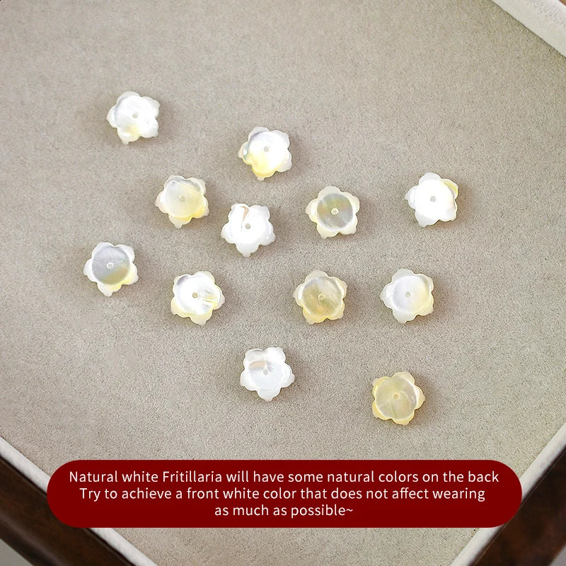 ASHIQI 925 Sterling Silver Natural Shell Flower Earrings Fashion Jewelry Gift for Women Trendy 241226