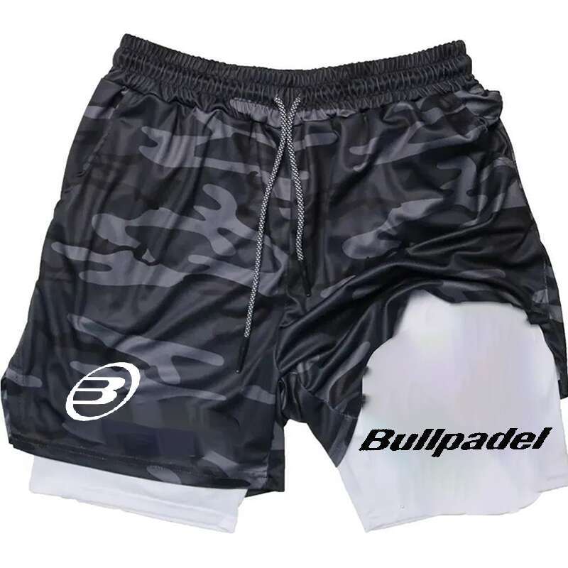 Men's Padel sports breathable tennis shorts, quick-drying Badminton pants, outdoor running sportswear, summer, new