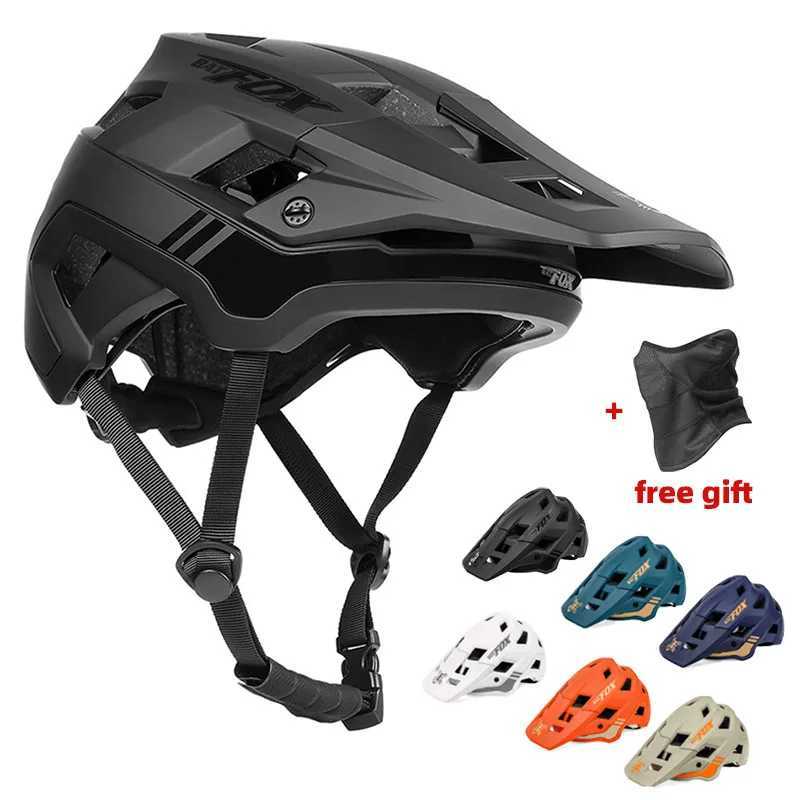 Batfox bicycle helmet Anti-impact Speedframe Lightweight Teenager Adults Mountain Cycling casco bicicleta mens bike helmetXJ241226