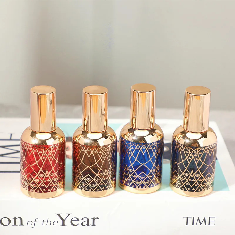 10pcs 30ml Empty Glass Perfume Bottles Screw Cap Travel Portable Container Fragrance Dispenser Bottle Fine Mist Spray Bottle 241225