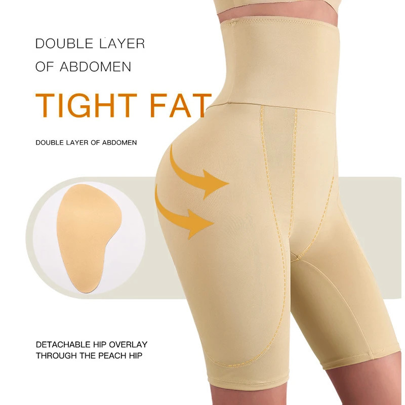 Butt Lifter Shapewear Shorts Women Fake Booty Hip Enhancer Body Shaper Waist Trainer Belly Control Panties Body Shapewear Fajas 241225