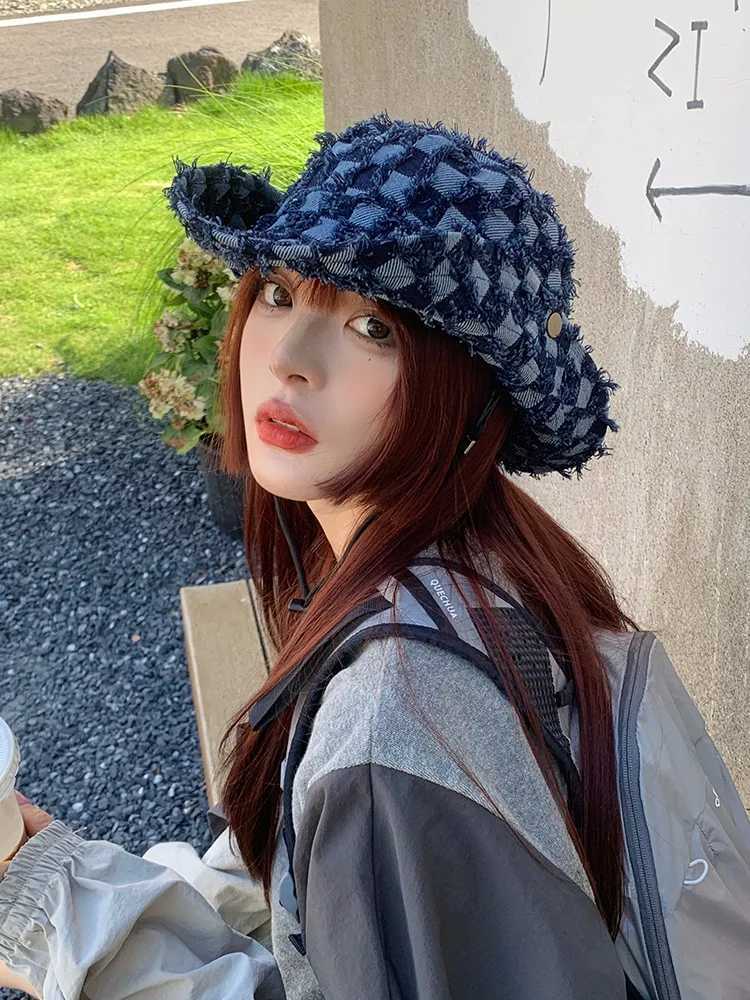 Chboard Western Cowboy Hat Shopping Party Decoration Photos Props Fashion Cowboy C Tourism Beach Country Hat W241225