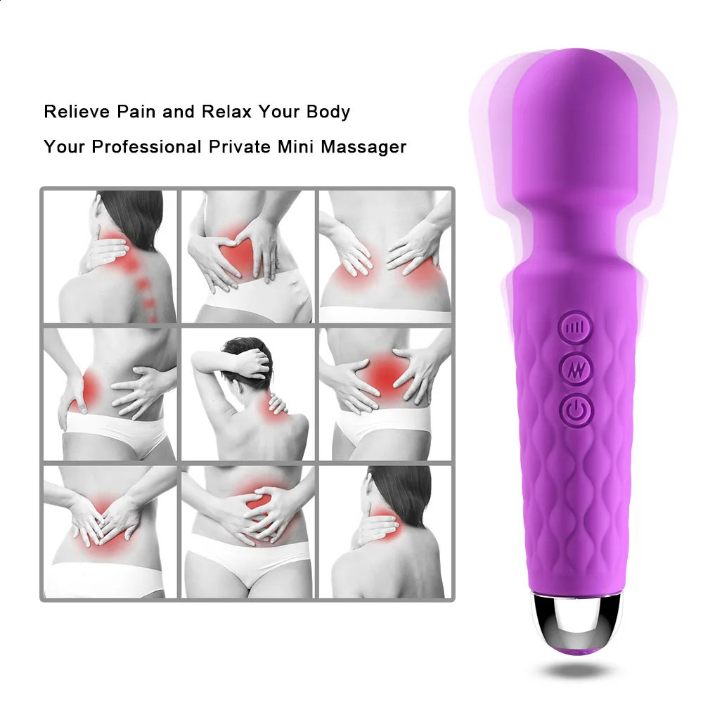 Wireless Dildos AV Vibrator Magic Wand for Women Clitoris Stimulator G Spot Massager Female Masturbator Adult Sex Toys 241226