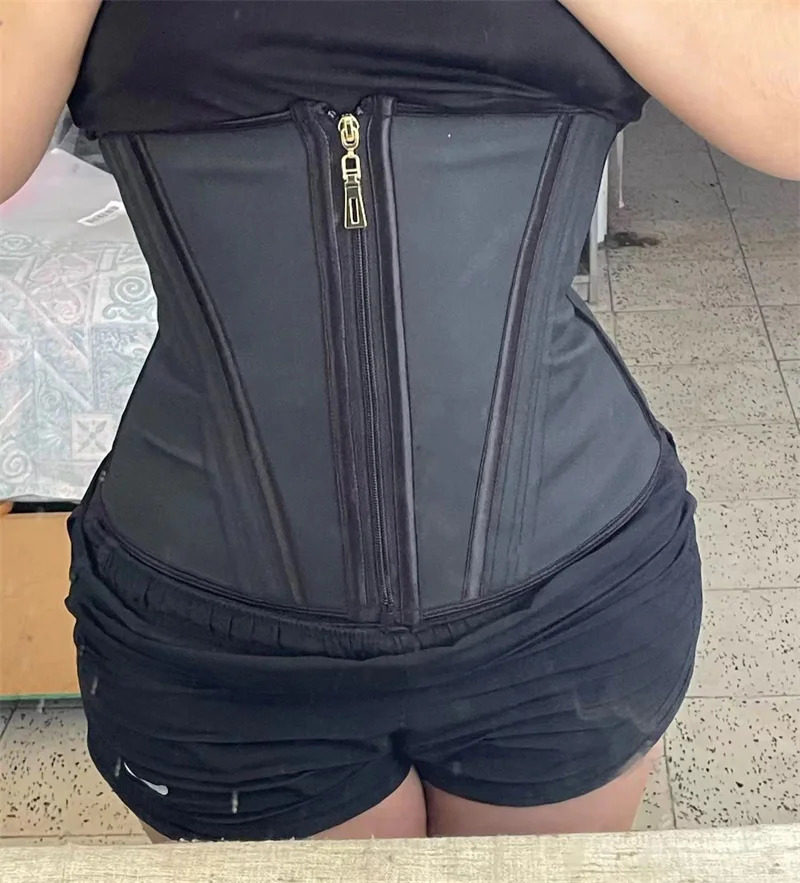 Fajas High Compression Corset Waist Trainer Binders Body Shaper BBL Flat Tummy Girdles Slimming Belly Belt for Women 241225