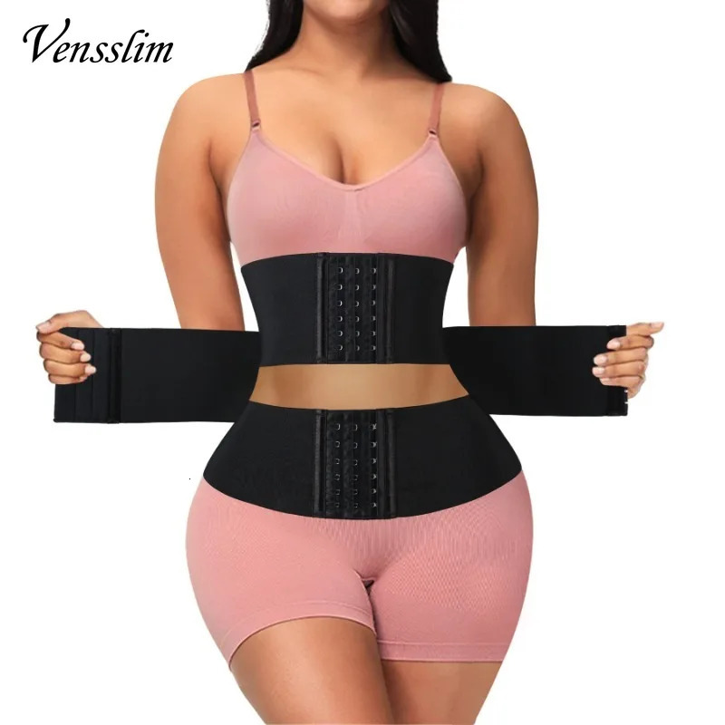 Vensslim XS-3XL Waist Trainer Belt for Women 3 Segmented Underbust Hourglass Slim Belly Trimmer Tummy Cincher Corset Shapewear 241225