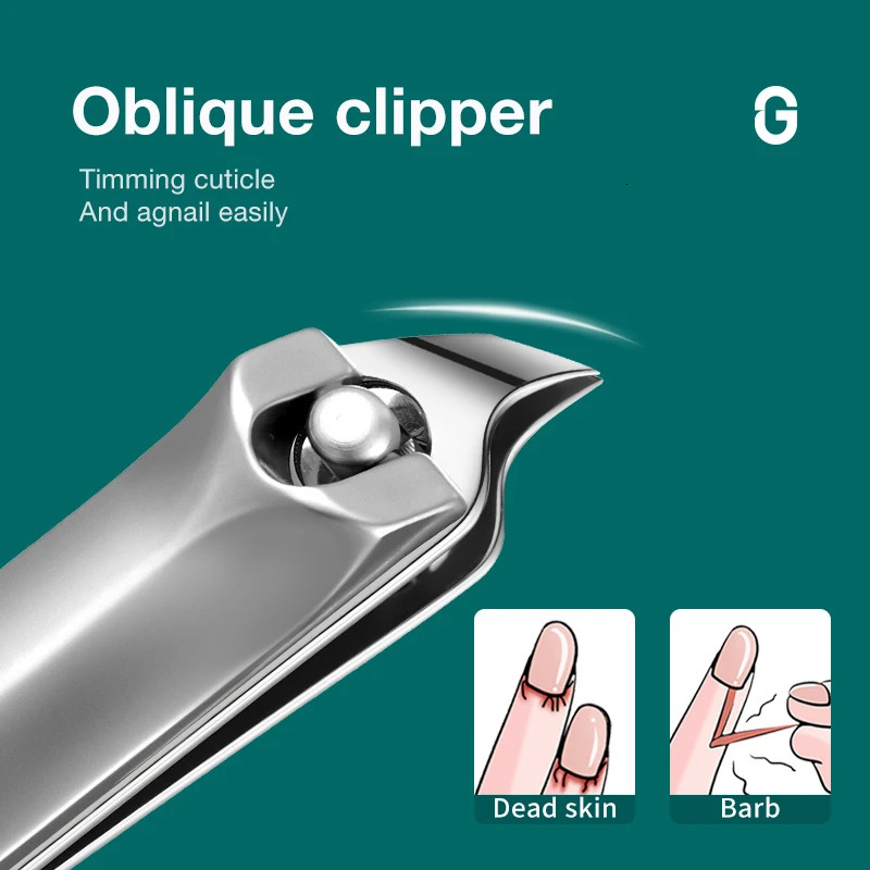 MR.GREEN Nail Clippers Stainless Steel Minimalist aesthetics Fingernail Cutter Nail Scissors Manicure tools Nail File 241225