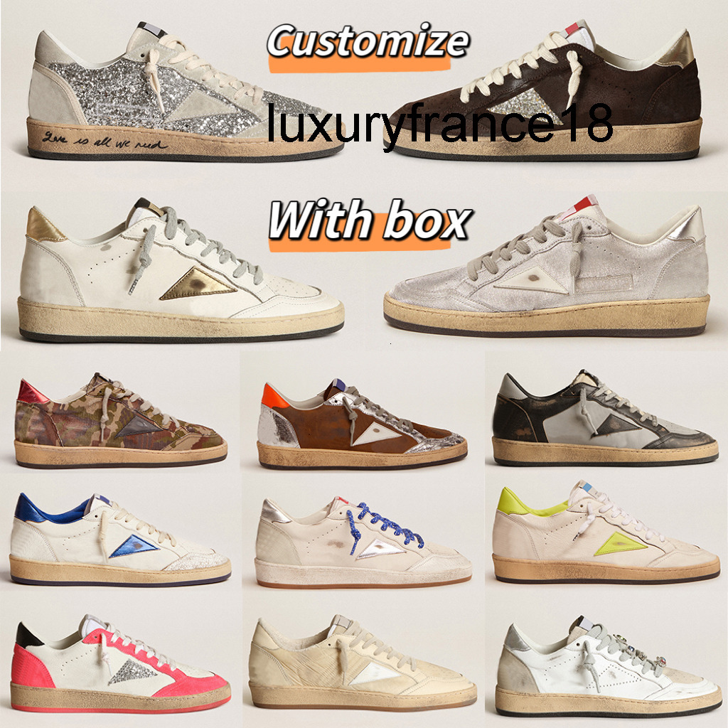 Designer Casual Shoes Women Super Star Brand New Release Ball Luxury Shoe Italy Seq goosestar ggob ggdbs ggdgly goldenstar goldenly goosely sneakers goosesneakers