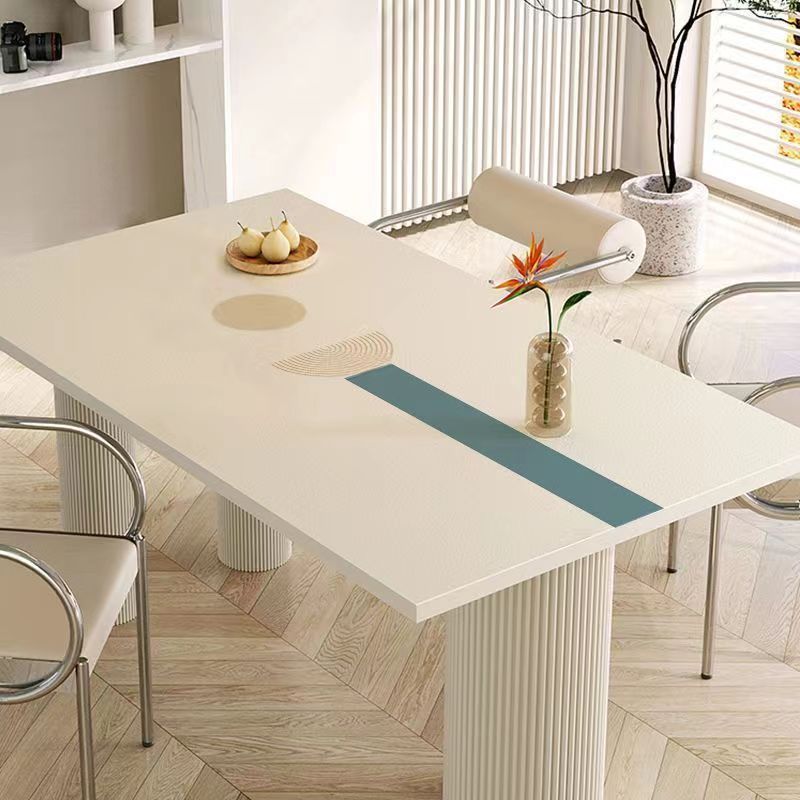 Waterproof and Oil-proof Leave-in Washable Rectangular Nordic Light Dining Table Mat L-3