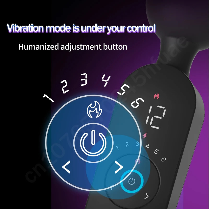 AV Vibrator for Women Clitoris Stimulator Heating Powerful Female G spot Massager Digital Display USB Rechargeable Sex Toy Adult 241226