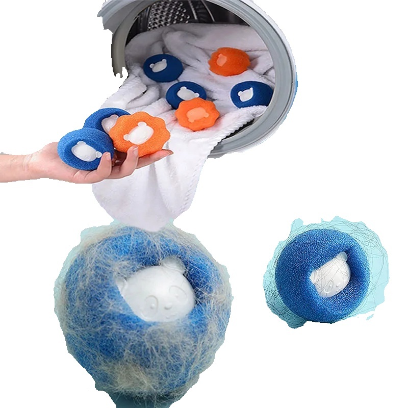 Ddmysat Reusable Ball Laundry Washing Hine Filter Wool Sticker Cat Hair Remover Fur T Catcher Pet Grooming