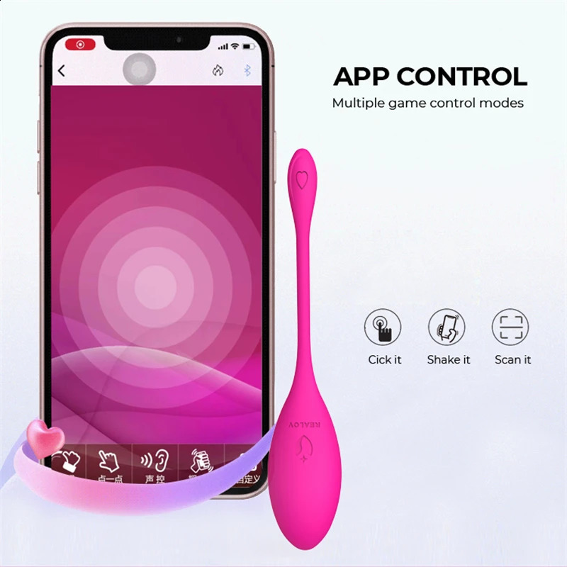 Smart Phone APP Wireless Control 10 Frequency Vibrate Bullet Kegel Ball G-spot Massager Sex Toy Magic Flamingo Jump Egg Vibrator 241226