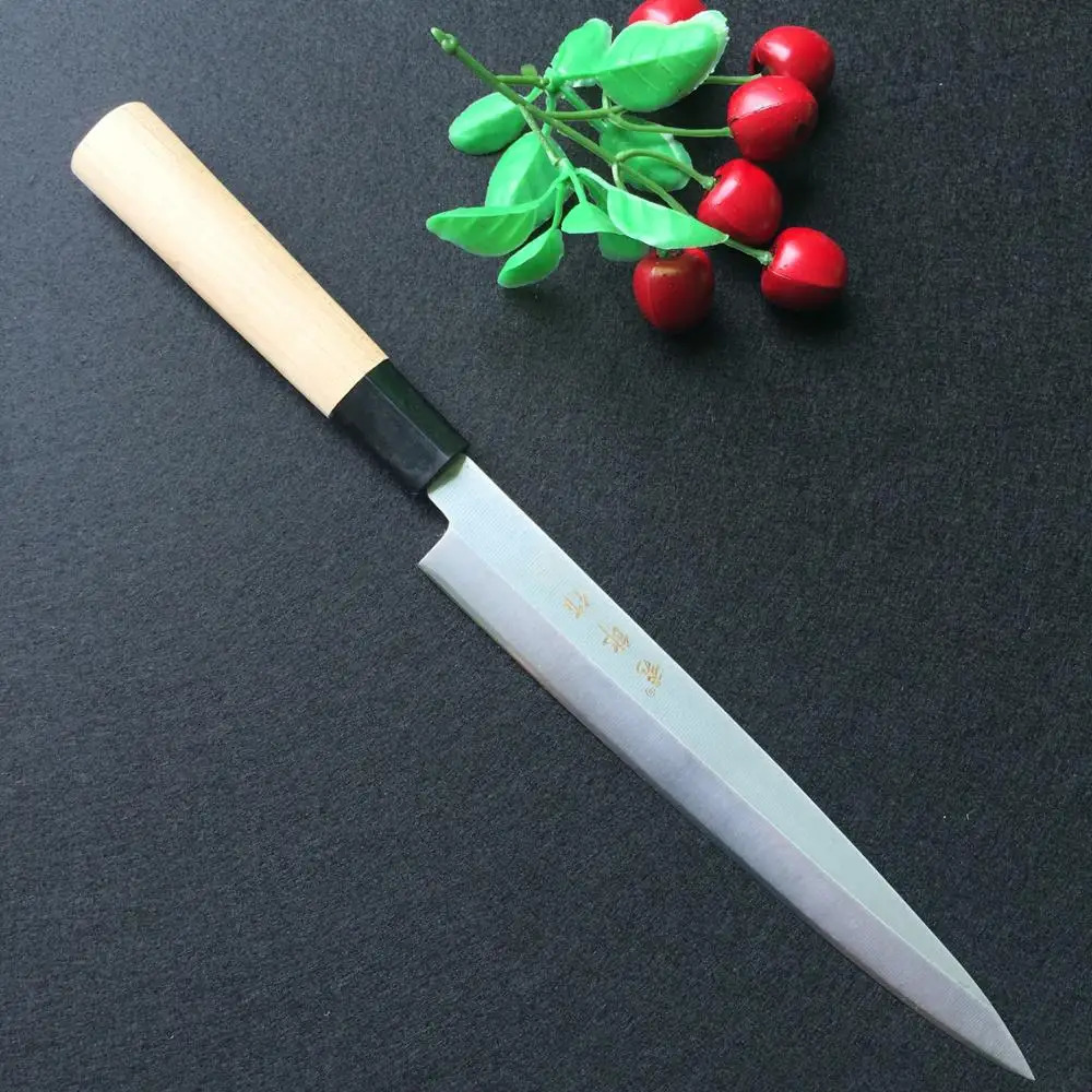 1-4 pieces of Japanese sushi sashimi knife slicing knife chefs maple handle cooking knife 241225