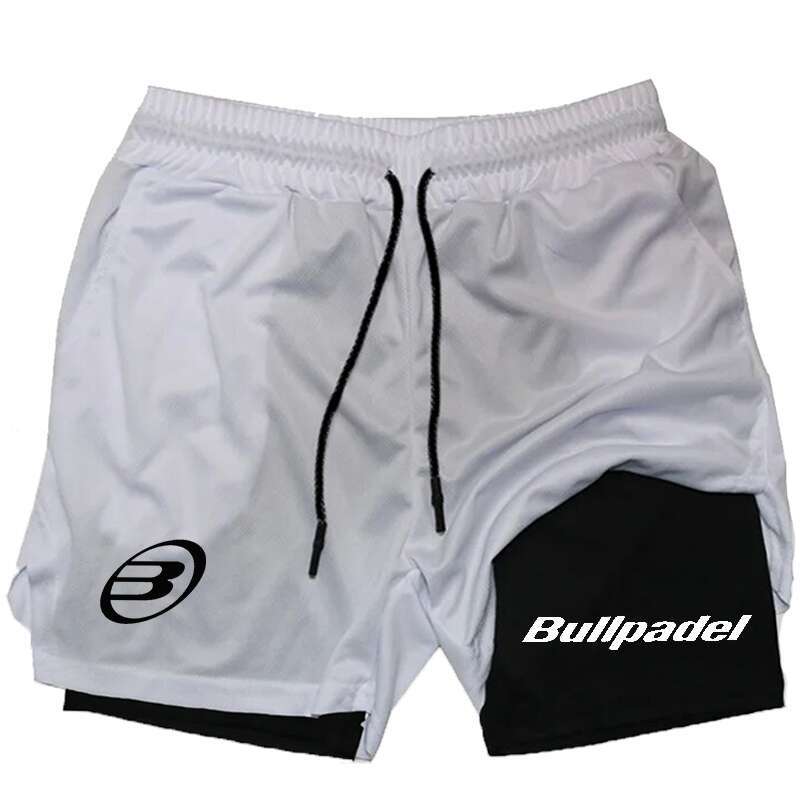 Men's Padel sports breathable tennis shorts, quick-drying Badminton pants, outdoor running sportswear, summer, new