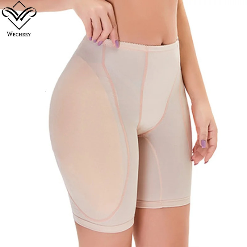 Women High Waisted Waist Trainer Hip Pads Shapewear Pantie With Filler On The Butt Lifter Shaper Fake Ass Enhancer Thigh Trimmer 241225