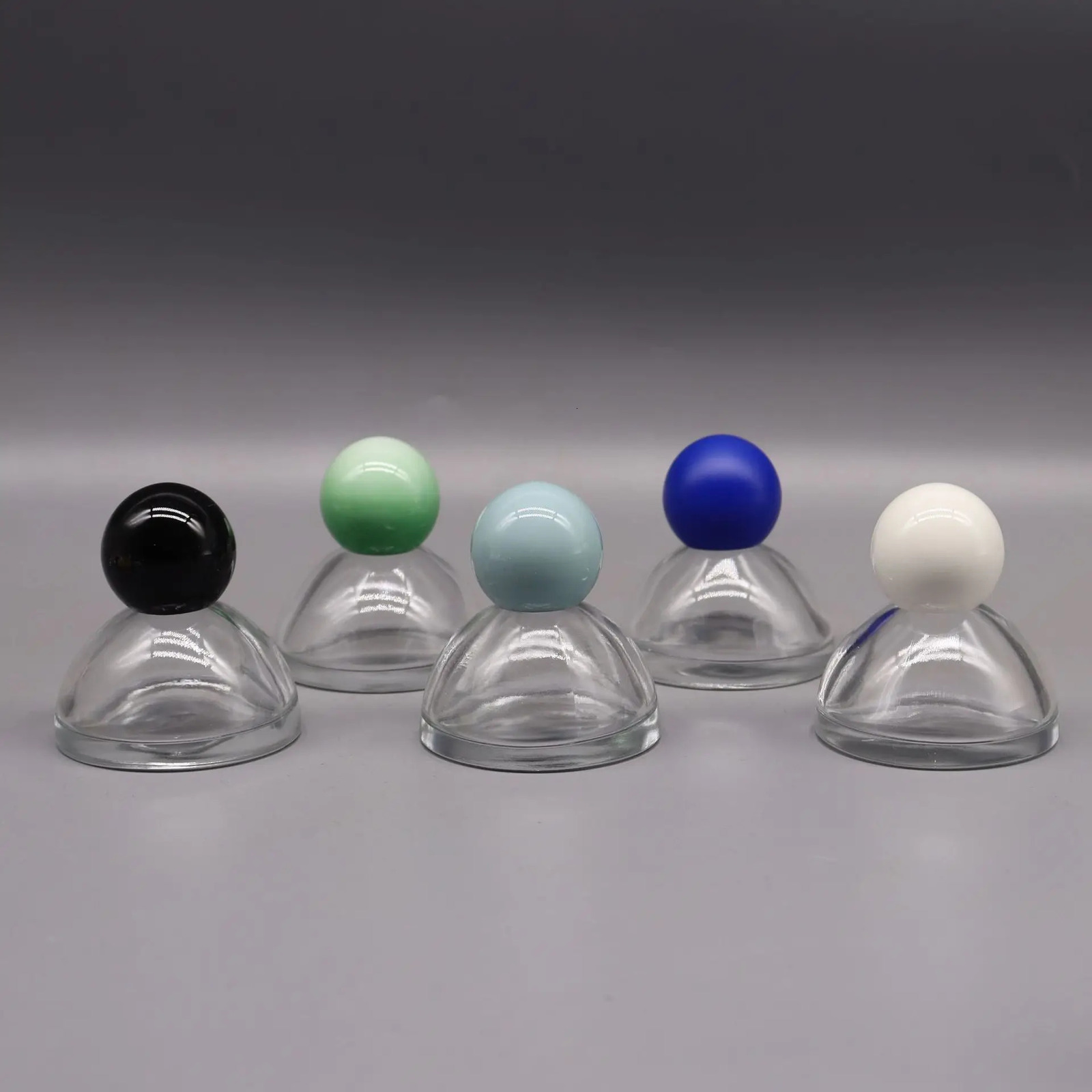 30ML Tapered Premium Perfume Bottle Snap Bottle Portable Perfume Dispenser Bottle Coloured Ball Cap Glass Spray Bottles 241225
