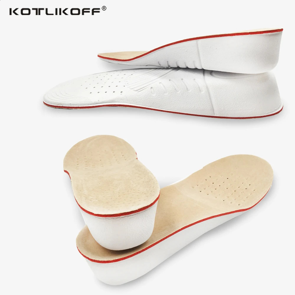 KOTLIKOFF Height Increase Insoles For Growth 1.5/2.5/3.5cm Invisible Height Lift Insole Inner Shoes Sole Heel Heightening Insert 241226