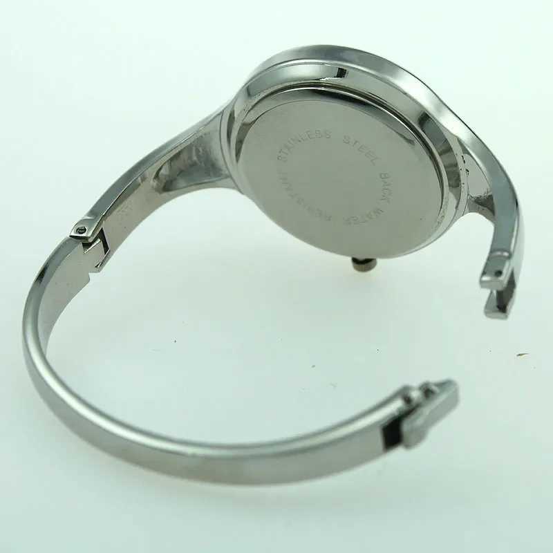New Arrival Minimalist Womens Cuff Watch Fashion Casual Round Womens Girls Watch Gold Stainless Steel Quartz Watch Reloj Mujer Z241226