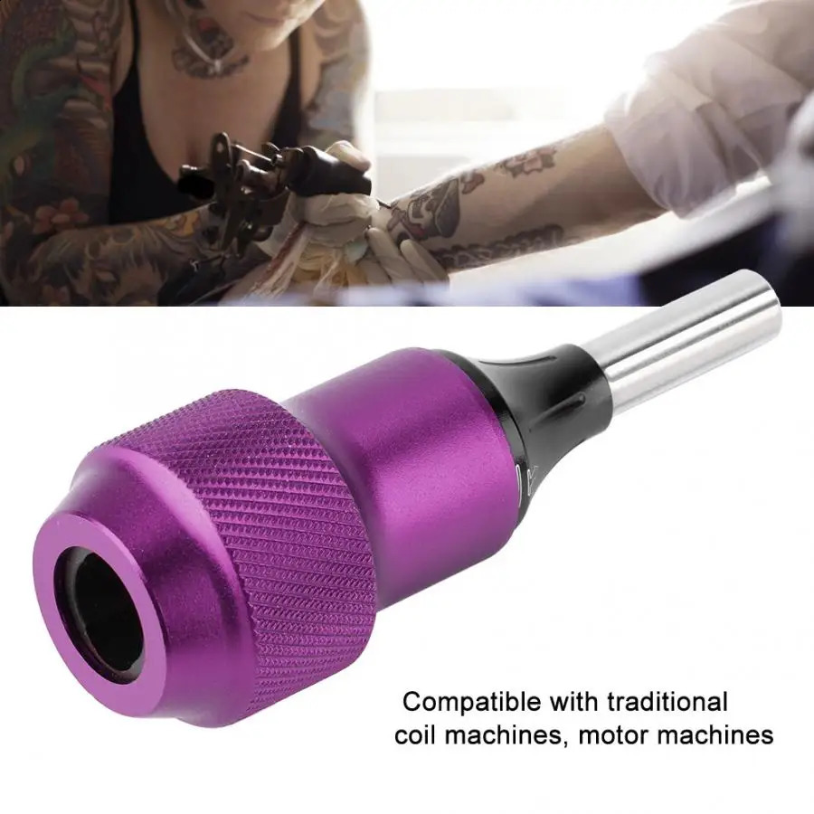 30mm Adjustable Alloy Non-slip Tattoo Grip Tube Tattoo Accessory tattoo machine tattoo needles grip tube 241223