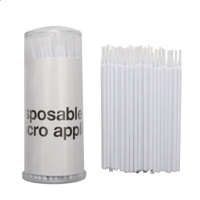 1000Pc Disposable Micro Brushes Cotton Swabs Lashes Brush Eyelash Extension Tools Mascara Wands Applicator Cosmetic Makeup Tools 241226
