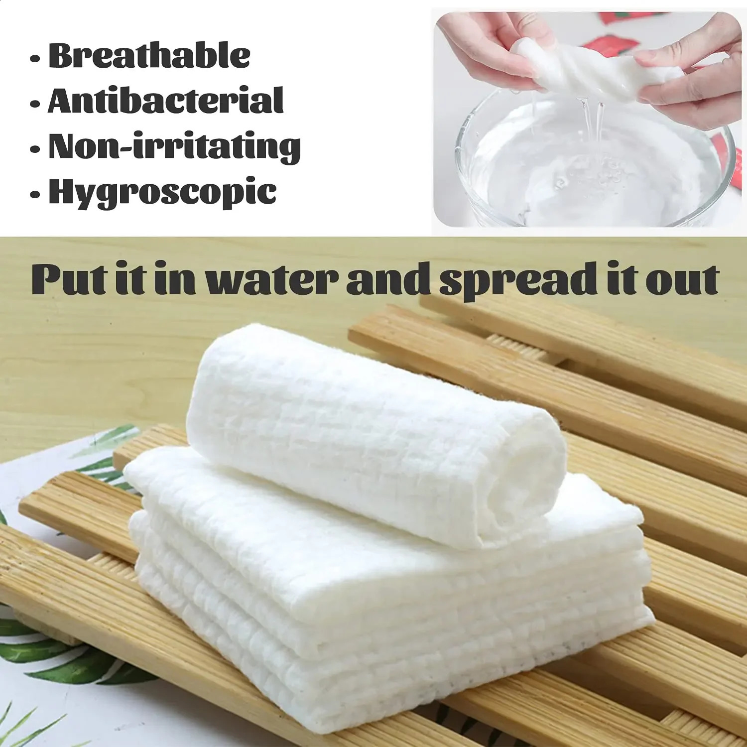 100Pcs Mini Compressed Towel Disposable Face Compressed Towels Soft Compressed Hand Wipe Portable Compressed Coin Tissue 241226