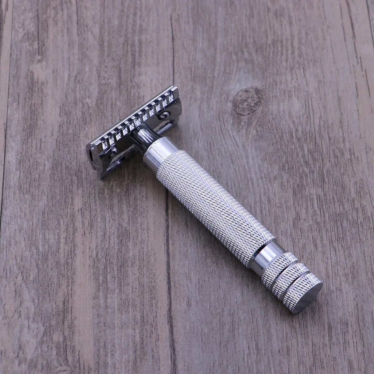 Men Shaving Razor Short Handle Classic Stainless Steel Double Edge Manual Shaver Safety Razor 241225