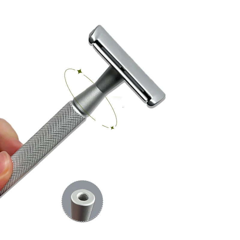 Whityle Safety Manual Shaver Rose Gold Razor With Blades For Men Old Shaving Razor Fashion Style 241225