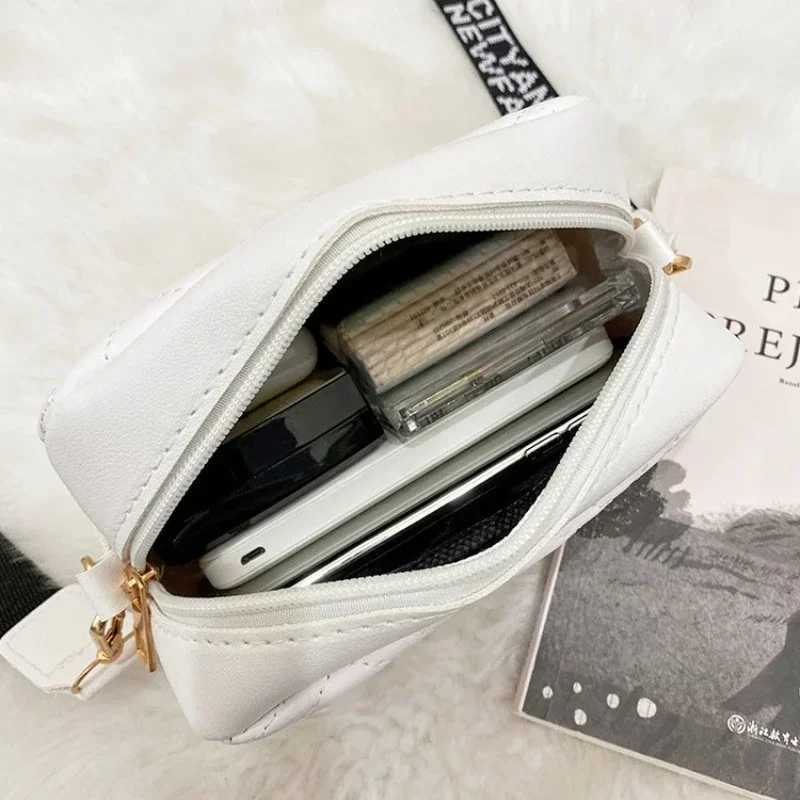 New Arrival Fi Womens Small Crossbody Bag PU Leather Messenger Bag Zipper Handbag Purse Summer Travel Bag for FemaleXJ241225
