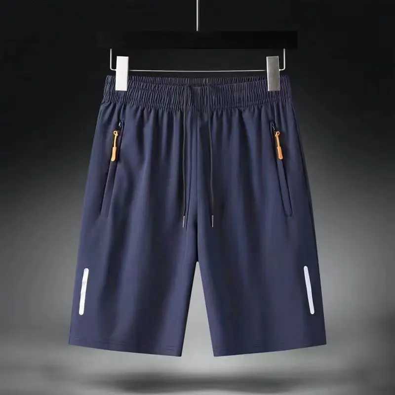 Ice Silk Men Shorts Gym Casual Shorts Quick Dry Sweatpants Running Beach Sports Short Pants Breathable Fitness Jogging ShortsXJ241226