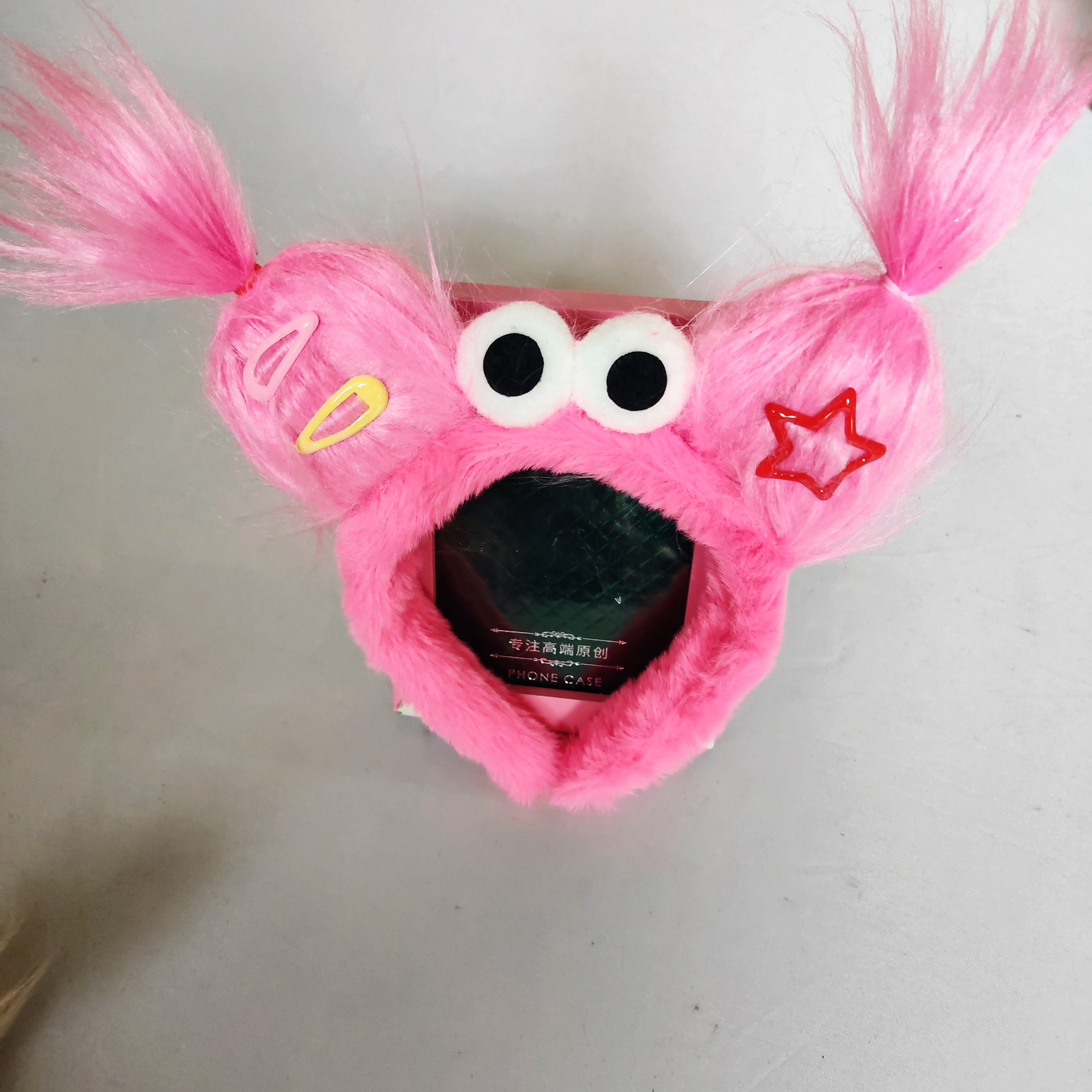Cartoon plush ugly doll headband cute wash face girl heart tied hair ugly cute internet celebrity children's photo headband
