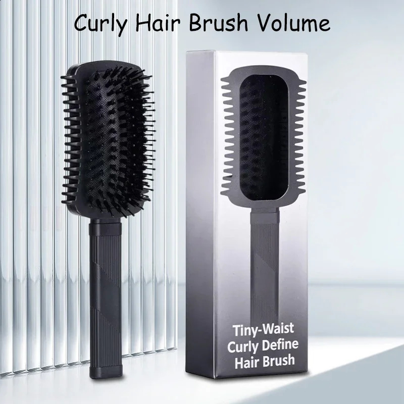 Curly Hair Brush Defining Volume Curl Brush Curl Defining Brush Shaping and Styling Womens Curls Hair Brush Hairstyle Tools 241225