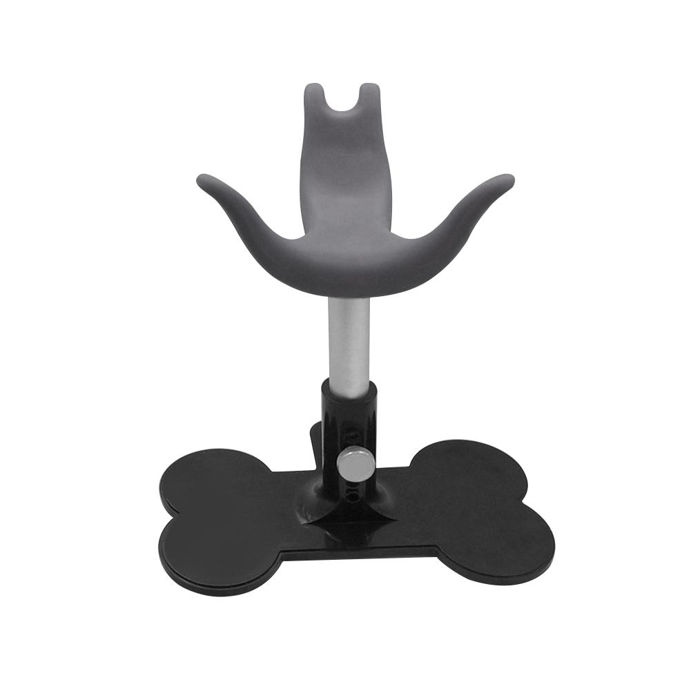 Dog Grooming Stool Auxiliary Standing Support ABS + Silicone Soft Safe And Harmless Adjustable Height Suitable For Small Do S1Z2
