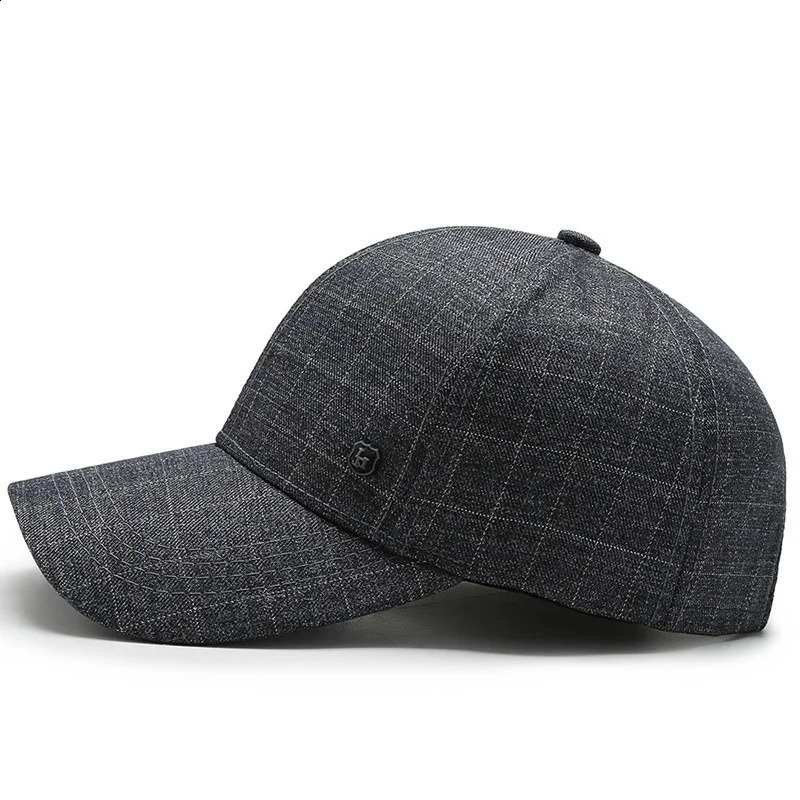 Plaid Print Baseball Cap Soft Adjustable Dad Hat Outdoor Sport Hat Cap for Men Women Vintage Sun Cap for Everyday 241226