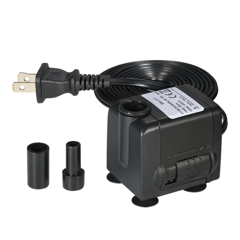 450L/H 6W Water Pump Submersible Pump For Aquarium Fountain Pond Pump Fish Tank Garden Pond Pumps Fountain Mini Pomp 110-240V 241225