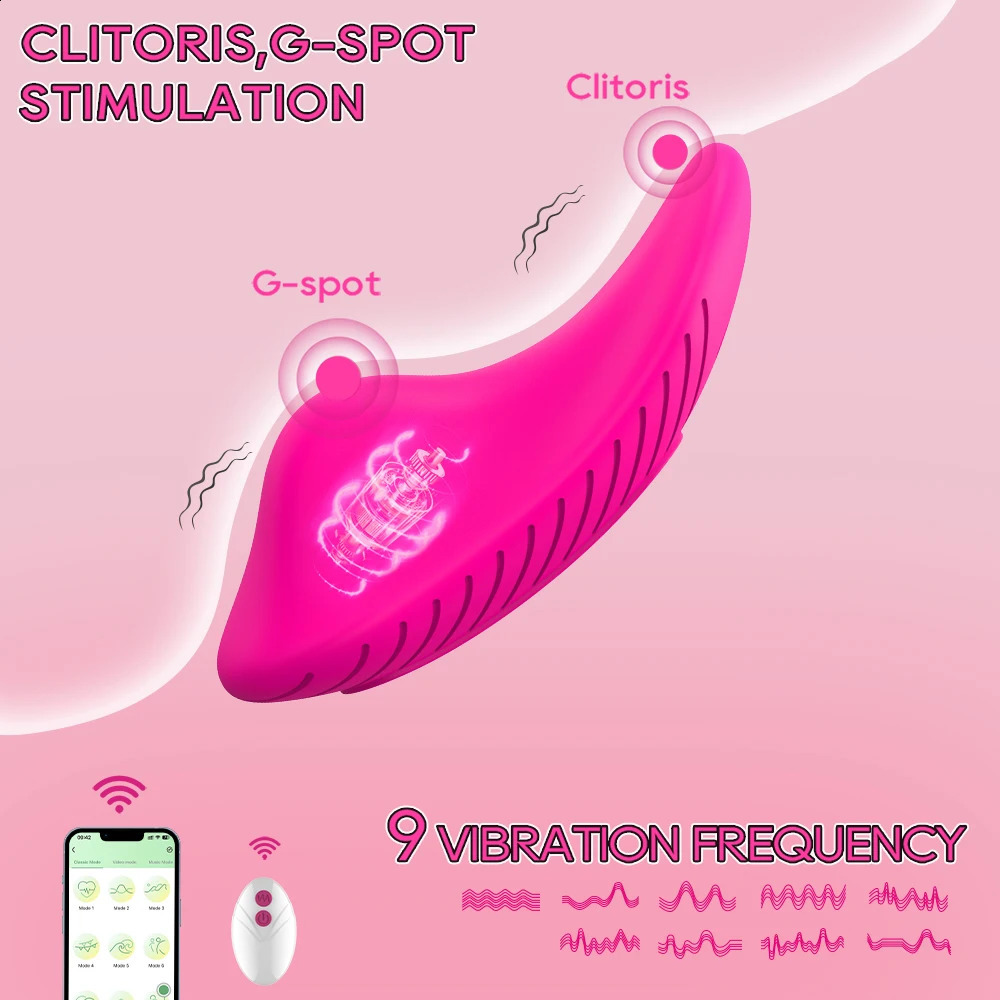 Wearable Bluetooth APP Vibrator for Women Wireless Remote Control Vibrating Egg Clitoris Stimulator Female Sex Toys for Couples 241226
