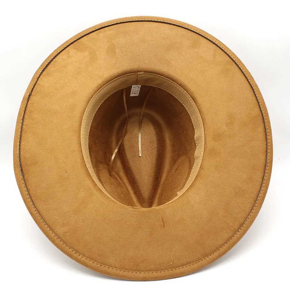 Seasonal womens and mens denim hats plain peach top 57-59cm denim girl Cs polyester western jazz style NZ0068 W241225