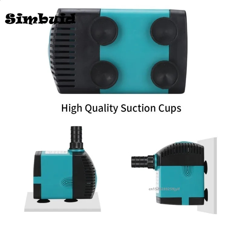 EU/US 3W 10W 15W 25W Fish Tank Water Fountain Pump Filter 110V-240V Ultra-Quiet Submersible Fish Pond Aquarium Pump 241225