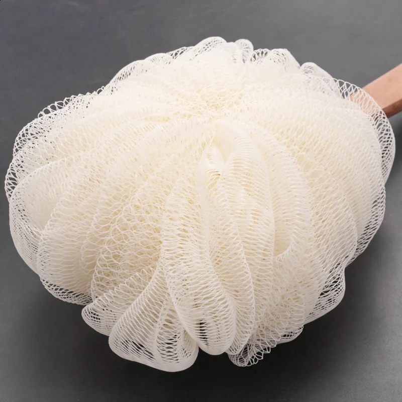 Loofah Sponge Back Scrubber-Men Women Long Handled Exfoliating Bath Shower Body Brush-Handheld Luffa Pouf On A Stick 241226