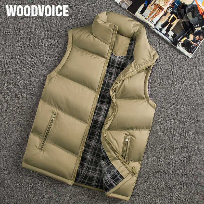 2025 New Fashionable Autumn And Winter Warm Sleeveless Jacket Designer Men's Slim Fit Vest Casual Jacket