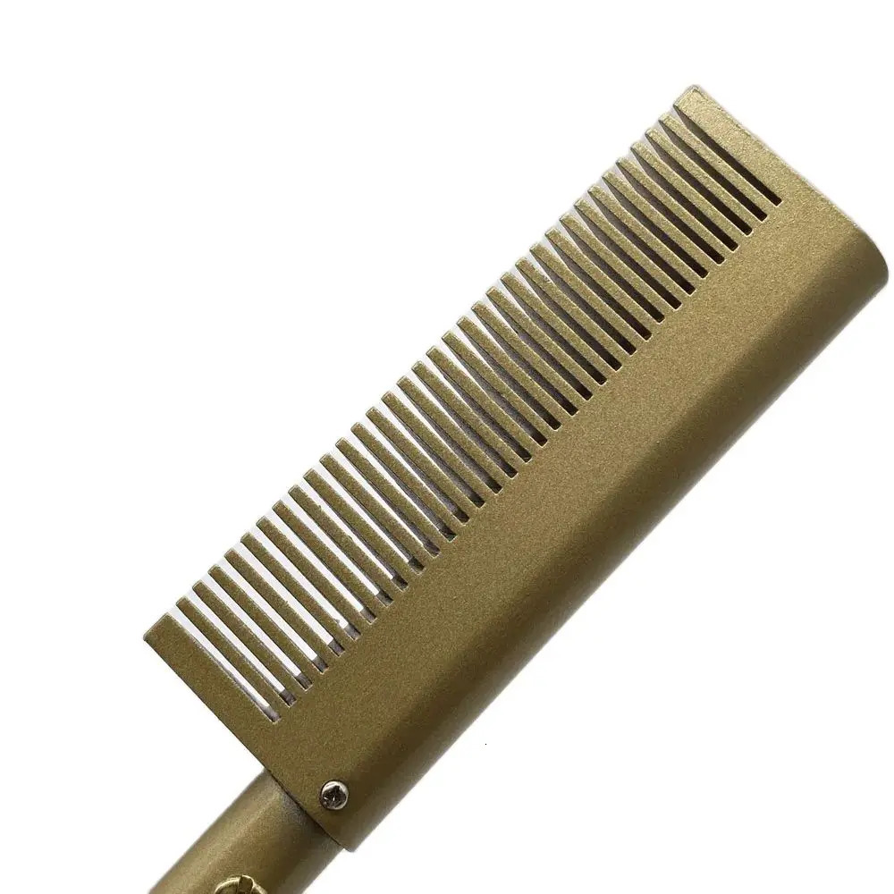 2 in1 Comb Hair Straightener Heating Comb Fast Heating Wet Dry Hair Iron Straightening Brush Hair Styling Tool 241225