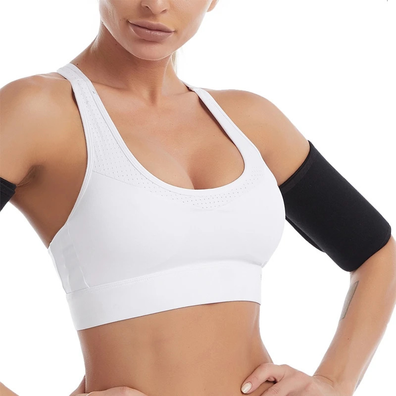 Unisex Sauna Arm Shaping Belt Womens Body Shaper Ion Coating Thermo Arm Slimming Sweat Fitness Workout Gym Arm Shaper 241225