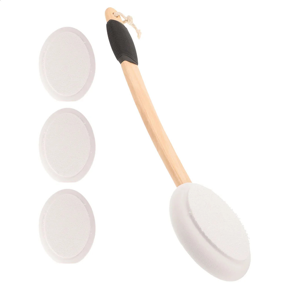 Anti-slip Bath Brush Back Lotion Applicator Wand for The Cream Non-slip Shower Sponge with Long Handle Application 241226