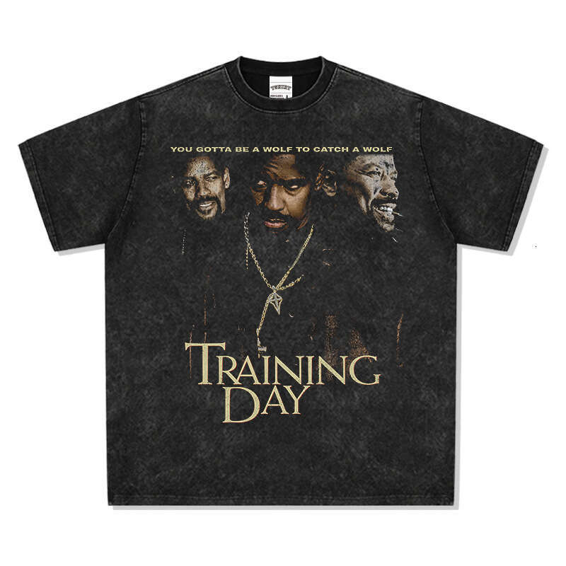 American TRAINING DAY Training Day Printed Short Long Sleeve T-shirt Round Neck Hoodie Men's Sweatshirt