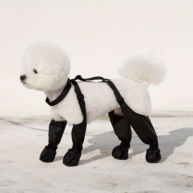 Waterproof Paw Boot Leggings Anti Slip Outdoor Walking Dog Shoes For Rainy