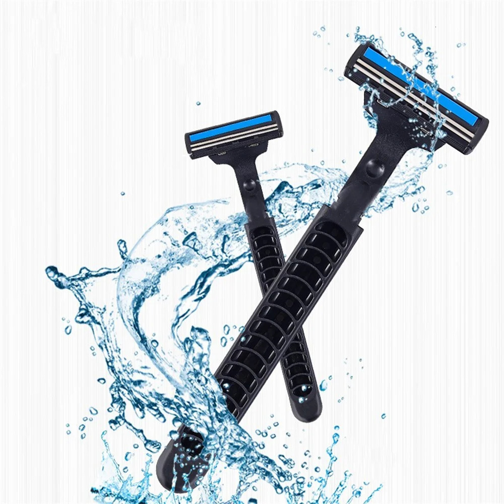 20pcs Shaving Manual Blade MenS Shaver Replacement Blade Shaver Set Male Hand Shaver Blade Razor Shaving Knife Face Beard 241225