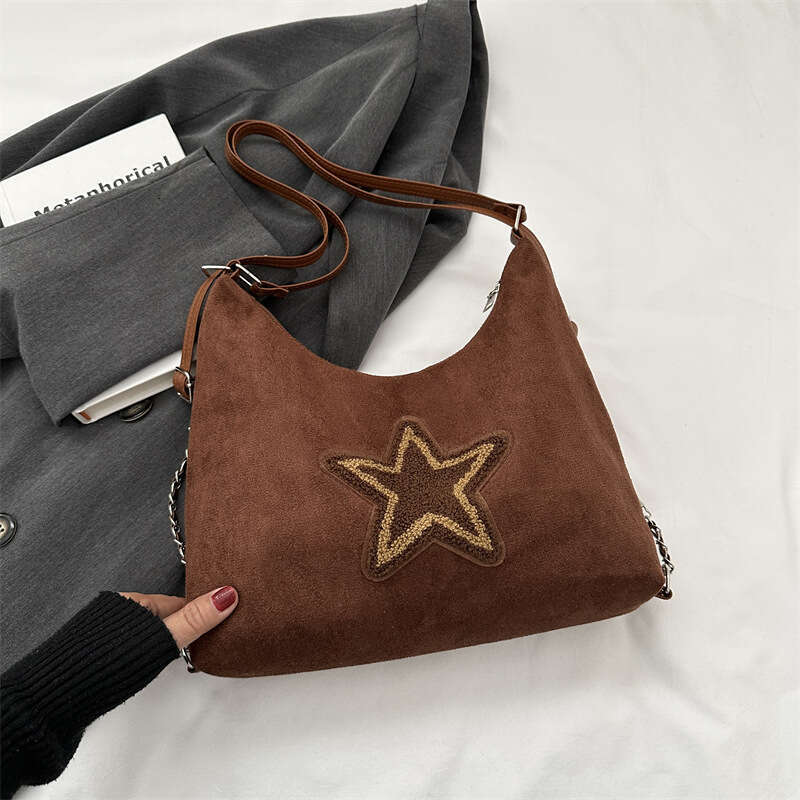 Women's Retro Commuting Small Women's Armpit Autumn And Winter New Versatile Korean Version Ins Shoulder Bag, Trendy