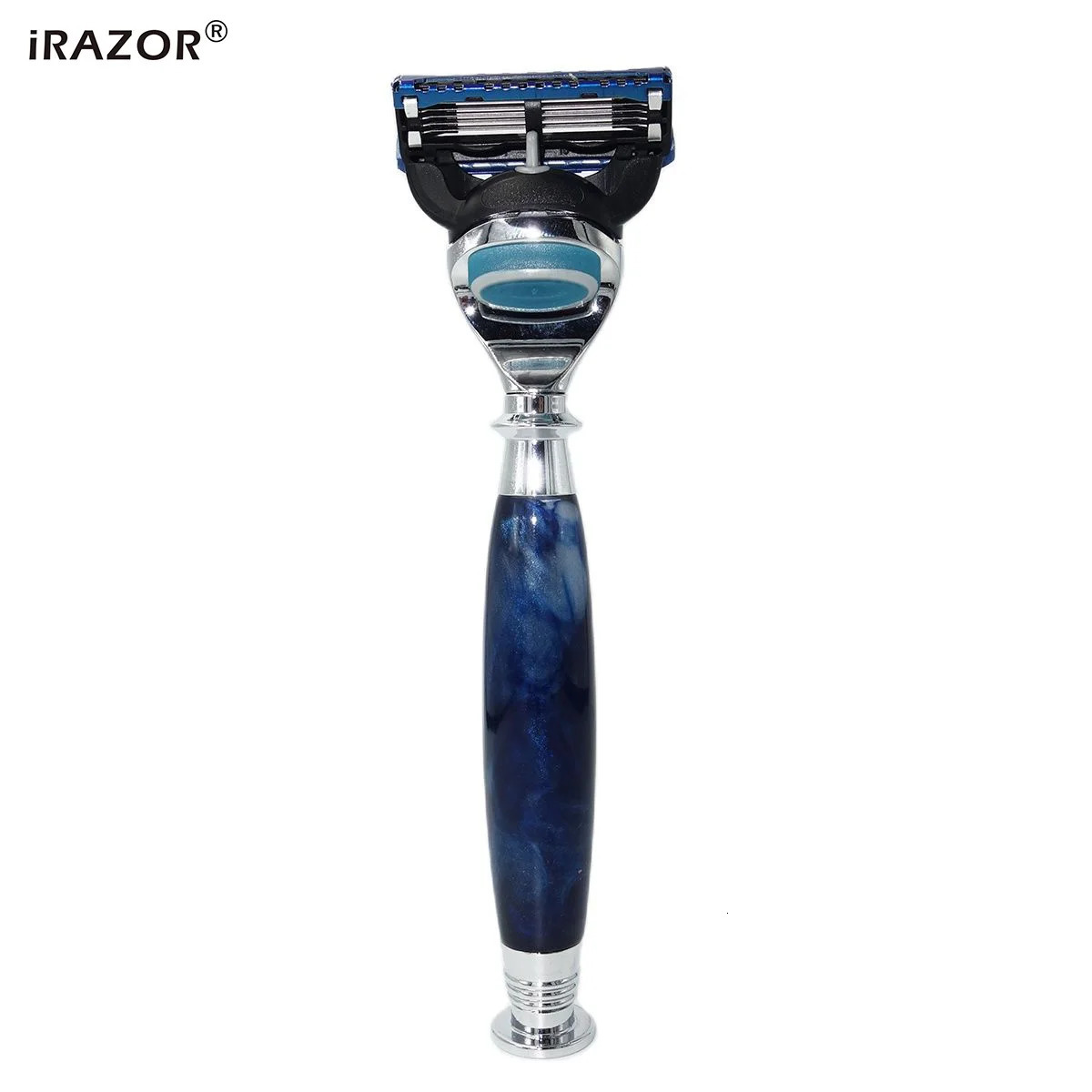 iRAZOR Professional 5-Layer Fusion Face Razor for Shaving Men Manual Reusable Barber Shaver Machine Accessories 241225