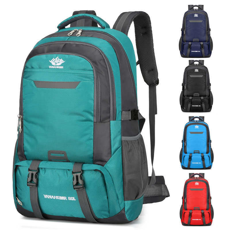 Mountaineering Bag New Outdoor Large Capacity Backpack Water Proof Mens And WoMens Hiking Travel Bag 240920