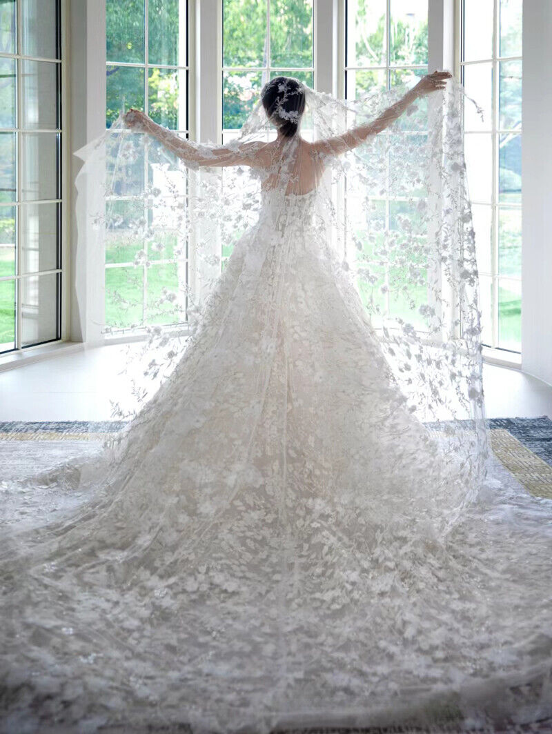 Modest V Neck Wedding Dresses Lace Sleeveless Bridal Gowns Sheer Illusion Appliqued Brides Gowns Plus Size Robe De Mariee Custom Made 04