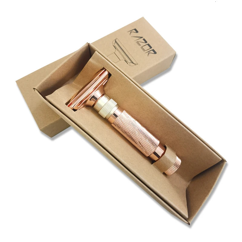 Whityle 1-8 Adjustable Classic Double Edge Safety Razor Stainless Steel Blade Shaver Shaving Razor For Male 241225